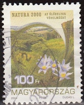 Hungria 2004 Scott 3917 Sello º Naturaleza Flores Paisaje 48ft Hongrie Magyar Posta Ungarn Hungary Ungheria Hongarije 